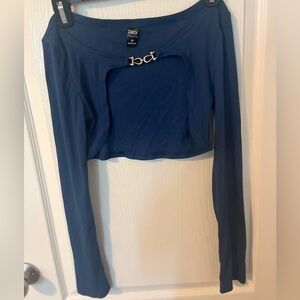 Ribbed Mini-Cardigan